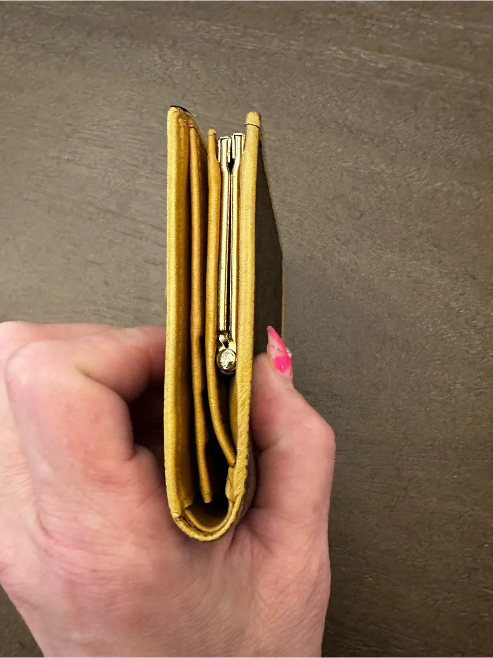 Celine Macadam Triumph compact bifold wallet- Vintage Unisex